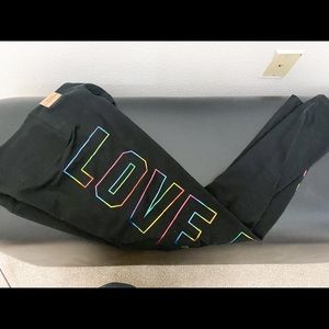 PINK High Waisted Cotton Leggings